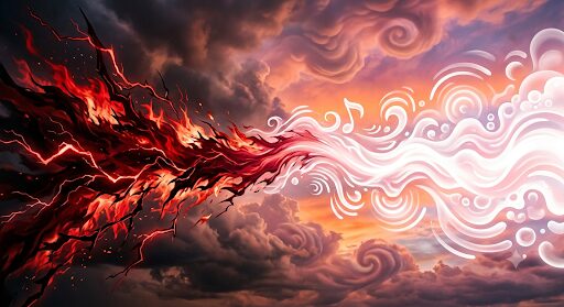 ルフィだけに起きた赤と白への変化——龍王からギア5へ