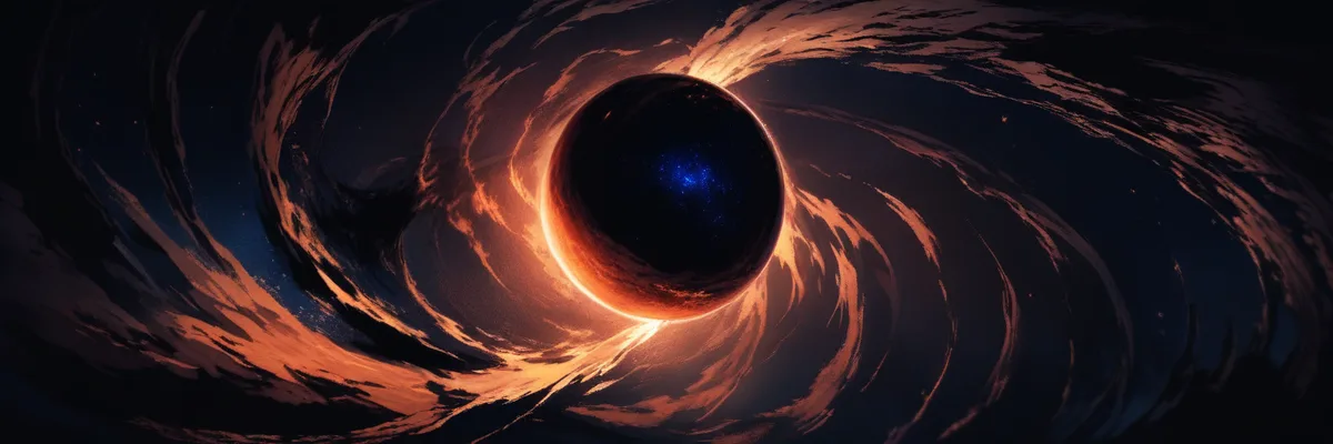 光さえ逃げられない天体、ブラックホールの正体のイメージ