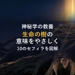 【図解】カバラ「生命の樹」の意味とは？初心者向けに10のセフィラをわかりやすく解説