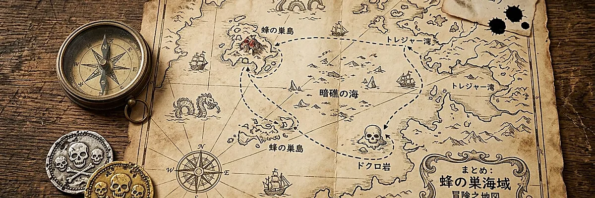 まとめ（【ワンピース考察】黒ひげとトムソーヤ島の奇妙な一致！いかだ・ドクロ岩・キャプテン・ジョンの謎）