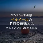 ワンピースのベルメールの名前の意味とは？ナミ・ノジコとの絆に隠された由来を考察