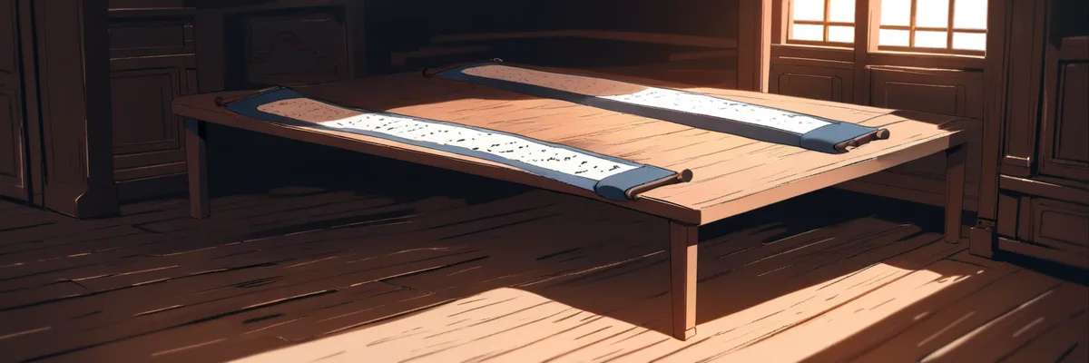 読者が首をかしげながら考え込む反論のイメージイラスト