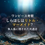 魚人島とリトル・マーメイドの驚愕の共通点！しらほしのモデルとギョバリーヒルズに隠されたディズニーの意図を考察