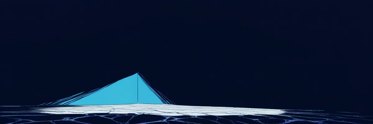 ひび割れた地面に大きな影が伸びるイラスト。覇王色の覇気の定番説を整理するイメージ
