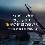 【ワンピース考察】ブルックと神の騎士団「軍子」の衝撃の繋がり！不死身の敵を倒す鍵はスリラーバークにあり？