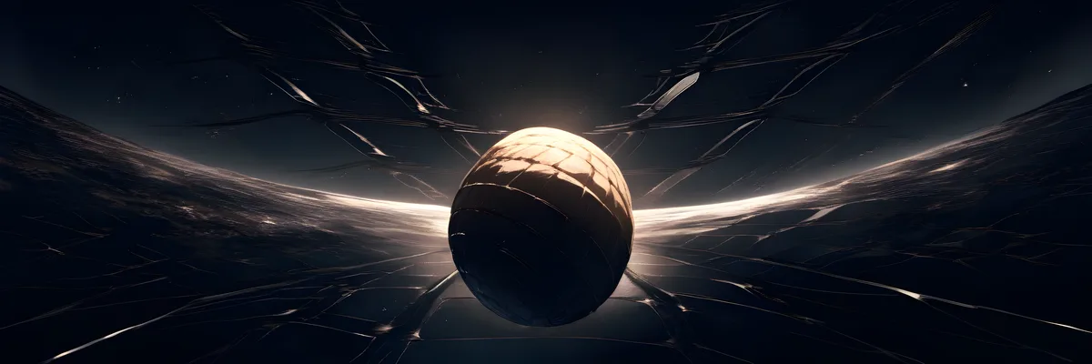 ダイソン球とは恒星を包んでエネルギーを集める構想のイメージ