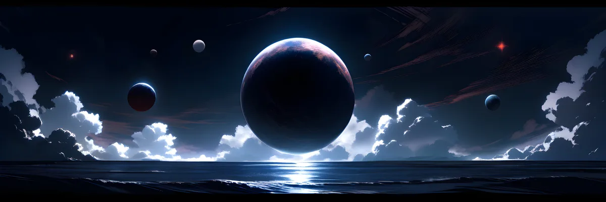 生命の可能性が議論される系外惑星3つのイメージ