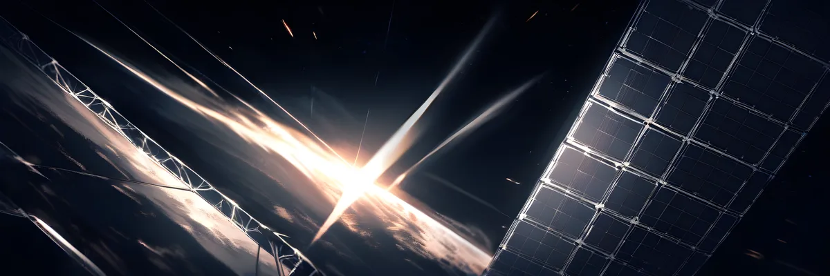 1cmのスペースデブリが危険な理由|秒速10kmの衝突エネルギーのイメージ