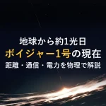 地球から約1光日ボイジャー1号の現在距離・通信・電力を物理で解説
